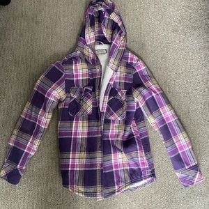Women’s Boston Traders plaid jacket
